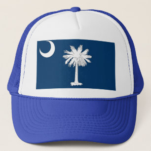 South Carolina Flag Trucker Hat