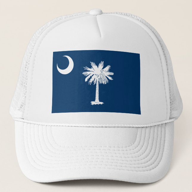 SOUTH CAROLINA FLAG TRUCKER HAT (Front)