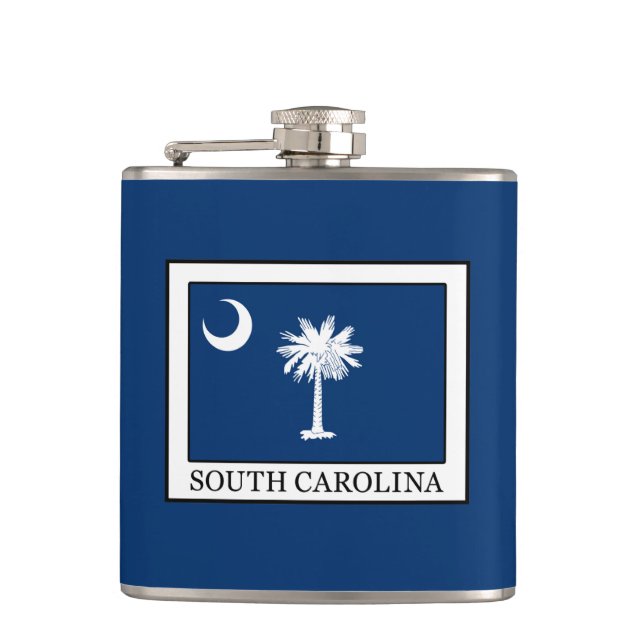 South Carolina Flask (Front)