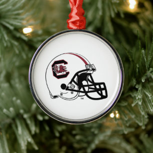 South Carolina Football Pride Metal Ornament