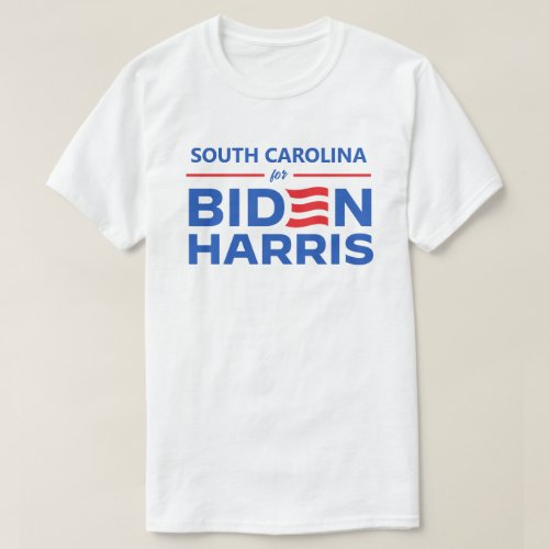 South Carolina for Biden Harris T_Shirt