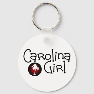 South Carolina Girl Keychain