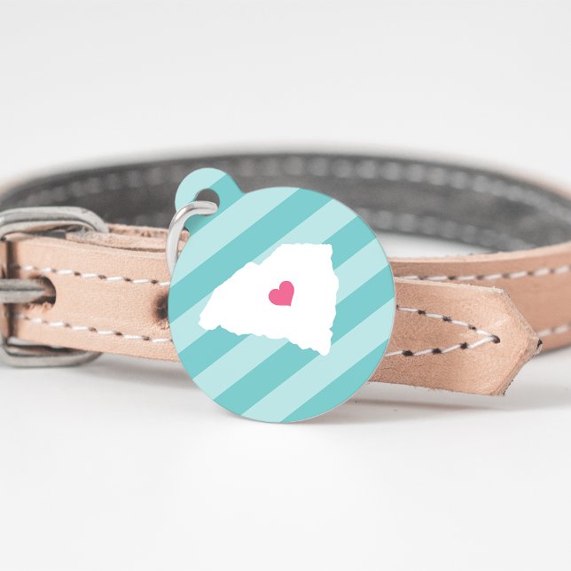 South Carolina Heart Pet ID Tag (Creator Uploaded)