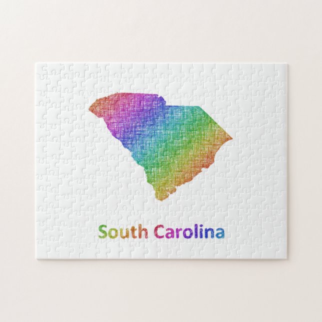 South Carolina Jigsaw Puzzle (Horizontal)