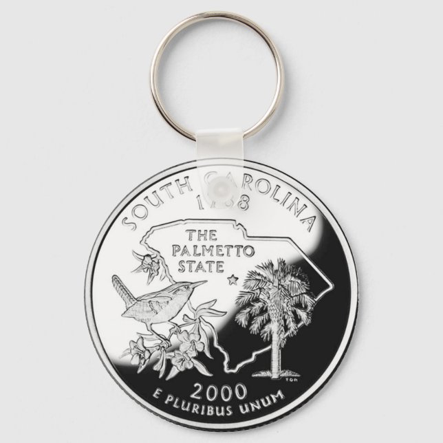 South Carolina Keychain (Front)