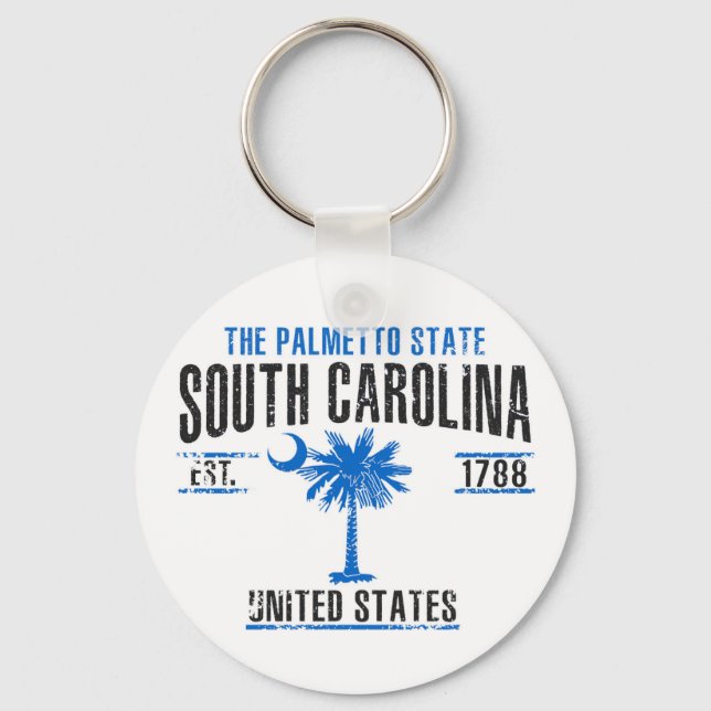 South Carolina Keychain (Front)
