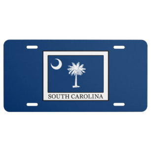 South Carolina License Plate