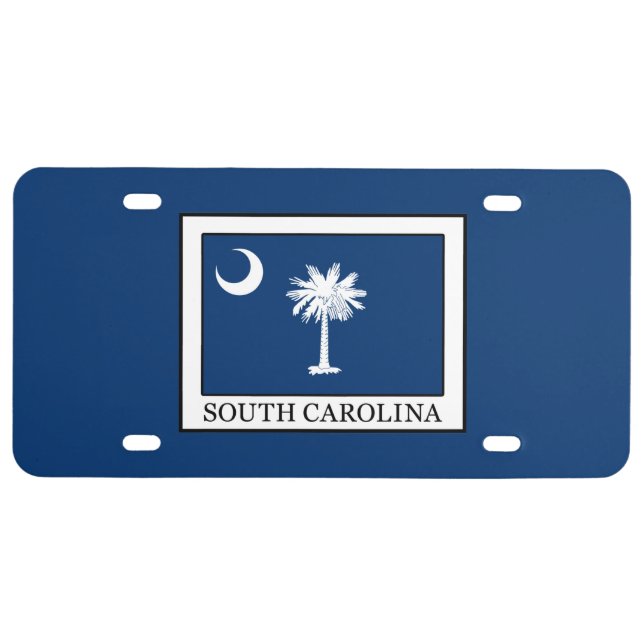 South Carolina License Plate (Front)