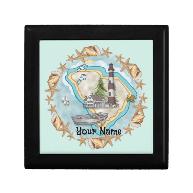 South Carolina Lighthouse Gift Box (Front)