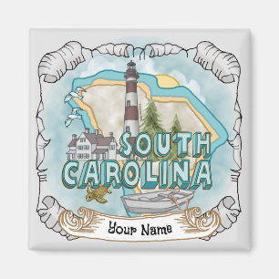 South Carolina Lighthouse magnet