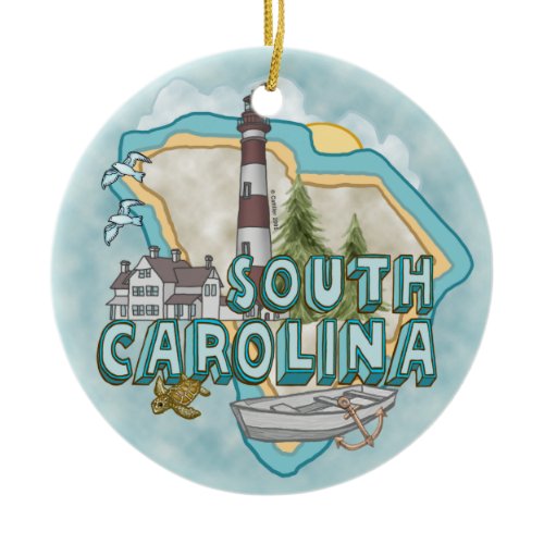 South Carolina Lighthouse Ornament