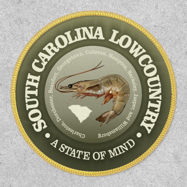 South Carolina Lowcountry (shrimp)  Patch (Front)