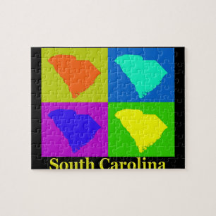 South Carolina Map Jigsaw Puzzle