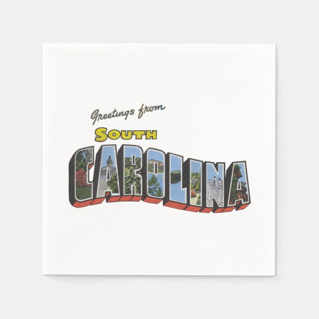 South Carolina Napkins (Front)
