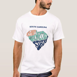 South Carolina Nickname Word Art T-Shirt