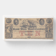 South Carolina, Obsolete Currency, Ten Dollars