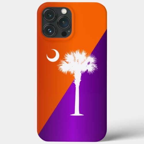 South Carolina Orange  Purple  iPhone 13 Pro Max Case