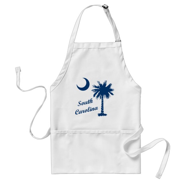South Carolina Palmetto Adult Apron (Front)