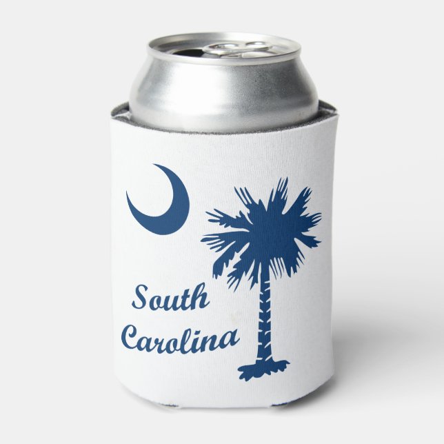 South Carolina Palmetto Can Cooler (Can Front)
