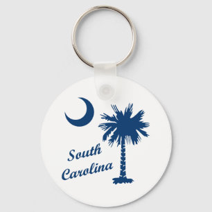 South Carolina Palmetto Keychain