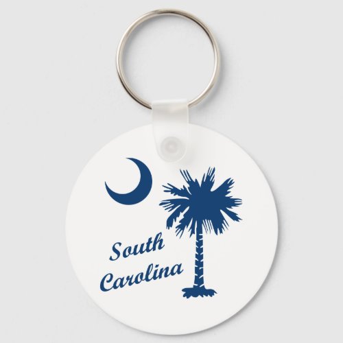 South Carolina Palmetto Keychain