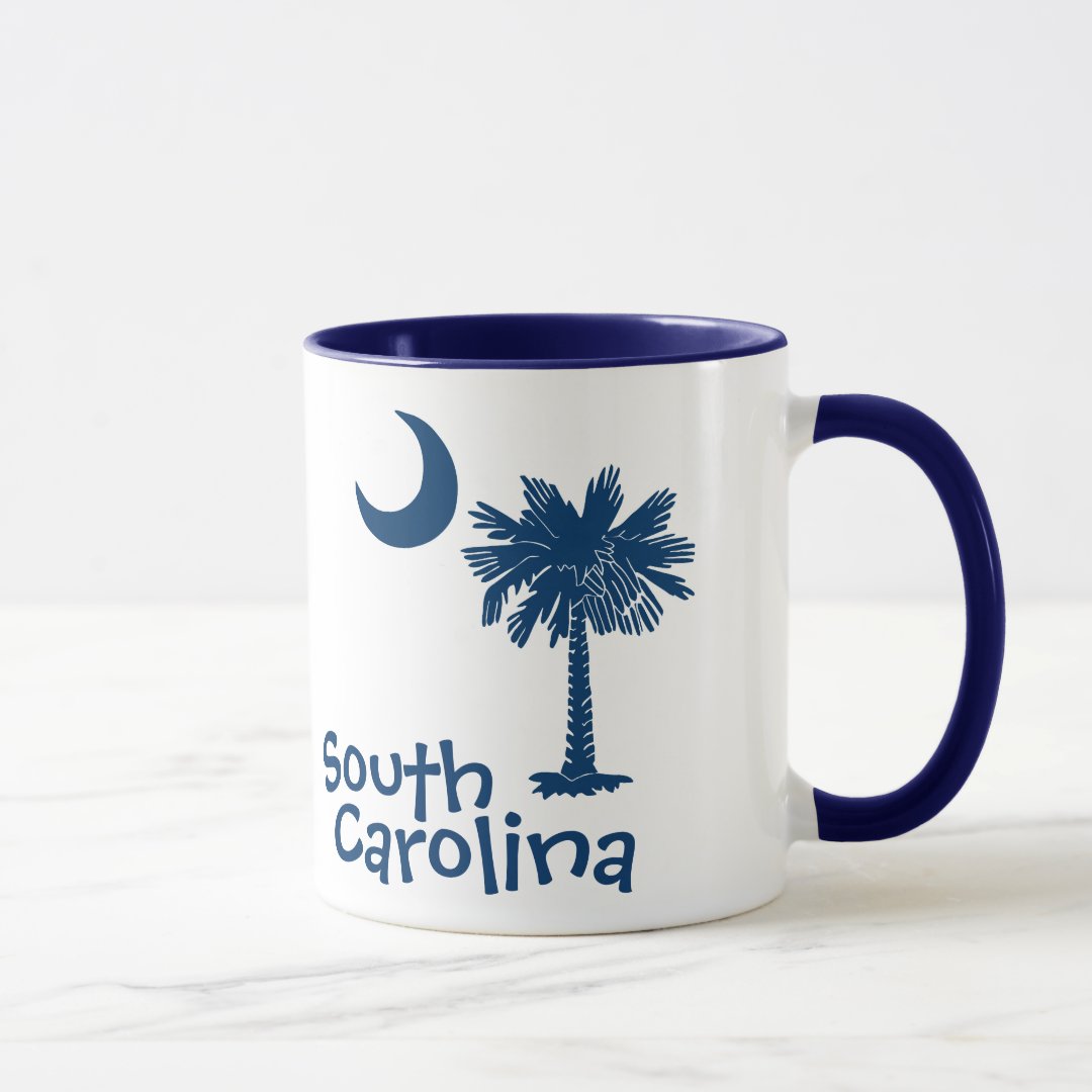 South Carolina Palmetto Moon Mug | Zazzle