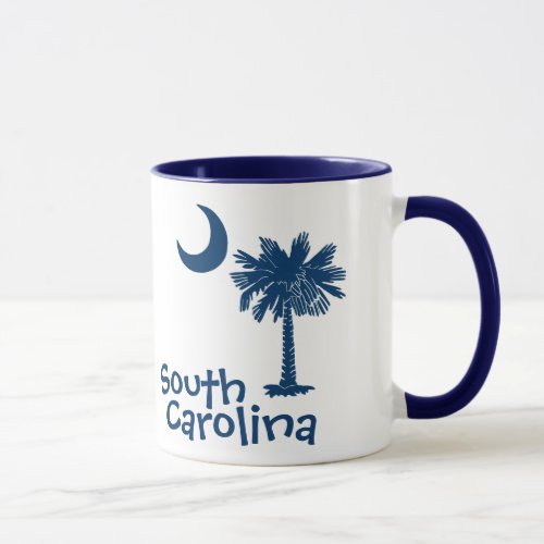 South Carolina Palmetto Moon Mug