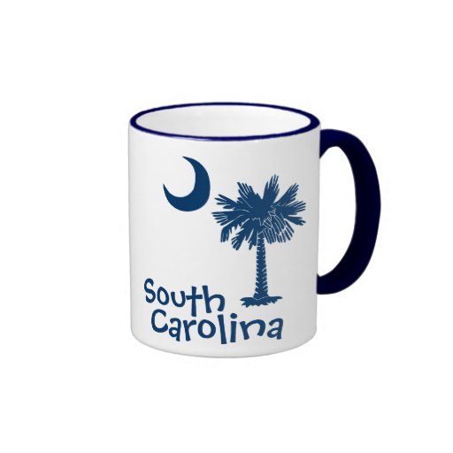 South Carolina Palmetto Moon Mug | Zazzle