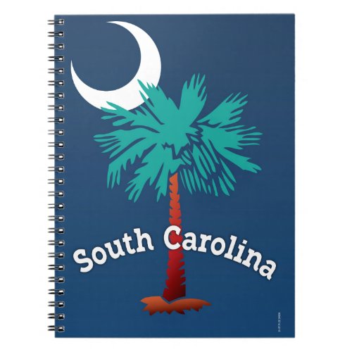 South Carolina Palmetto Notebook