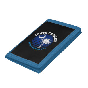 SOUTH CAROLINA PALMETTO STATE FLAG TRI-FOLD WALLET