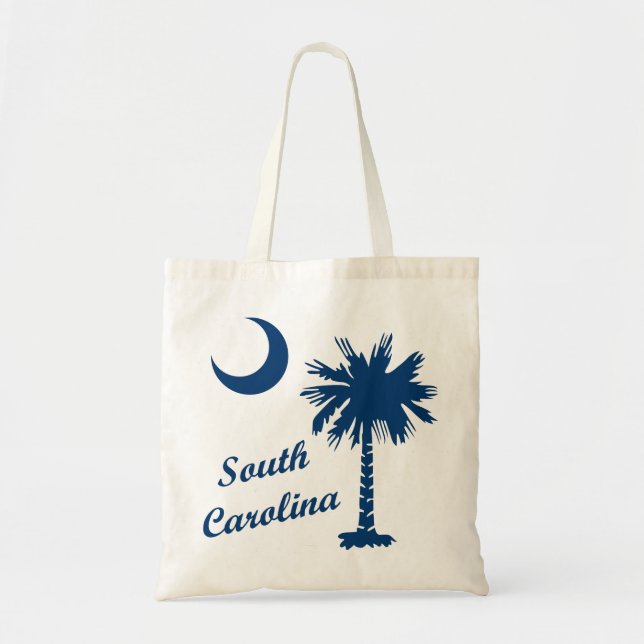 South Carolina Palmetto Tote Bag (Front)