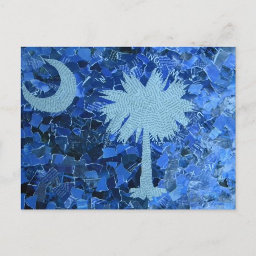 South Carolina Palmetto Tree Postcard