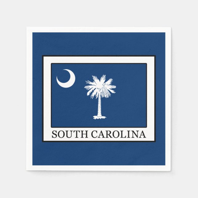 South Carolina Paper Napkins (Front)