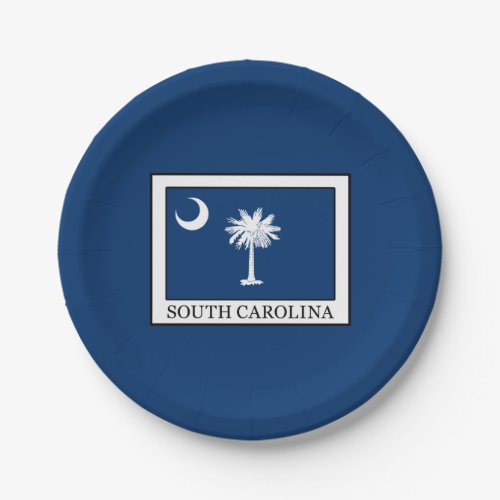 South Carolina Paper Plates