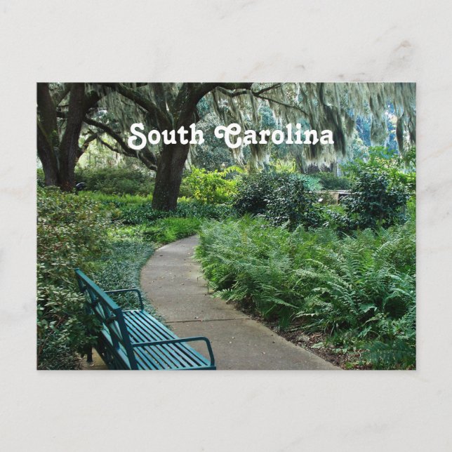 South Carolina Park Postcard (Front)