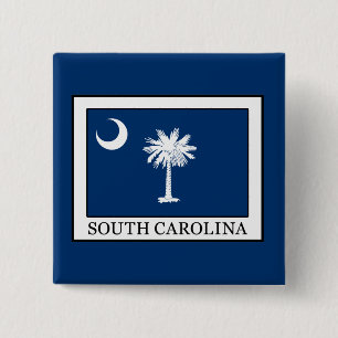 South Carolina Pinback Button