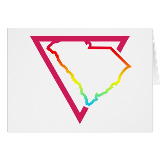 south carolina pink triangle cards (Front Horizontal)