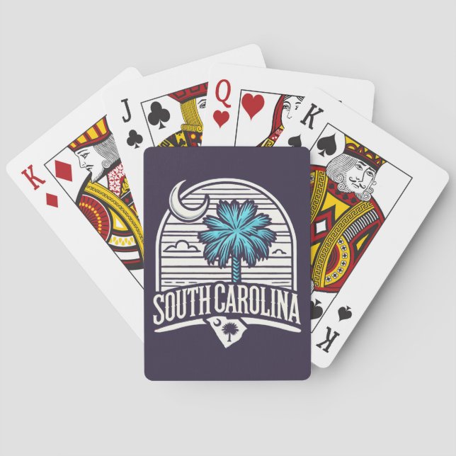 South Carolina Poker Cards (Back)