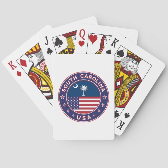 South Carolina Poker Cards (Back)