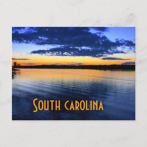 south carolina postcard