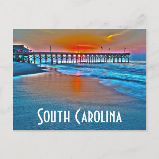 south carolina postcard