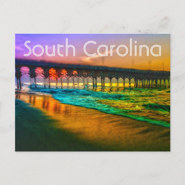 south carolina postcard (Front)