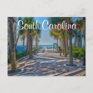 south carolina postcard