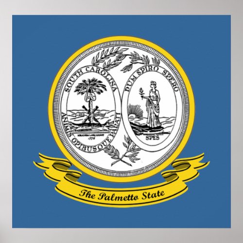 South Carolina Seal Poster