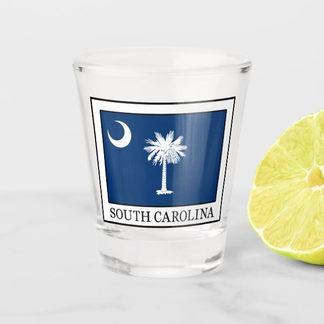 South Carolina Shot Glass (Front)