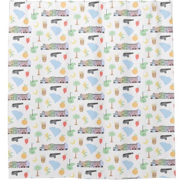 South Carolina Shower Curtain (Front)