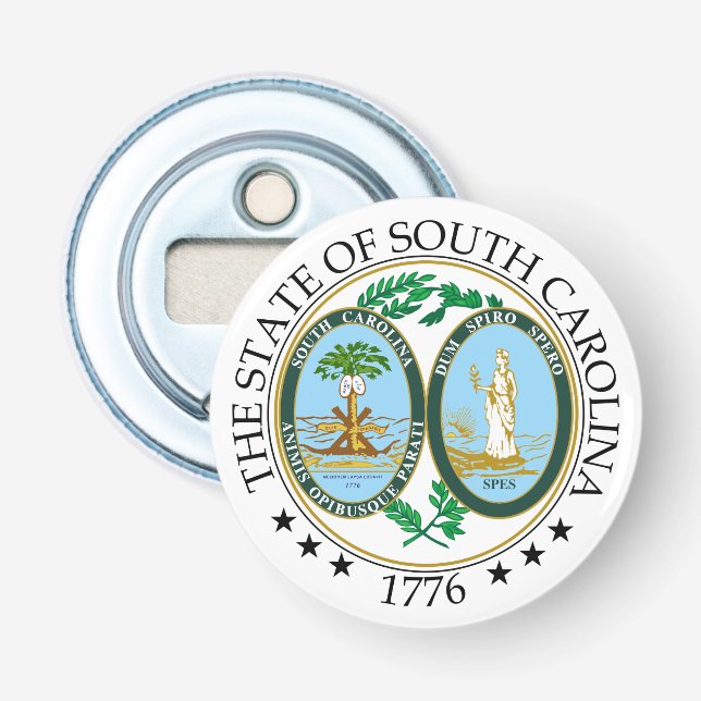 South Carolina sign Bottle Opener (Front)
