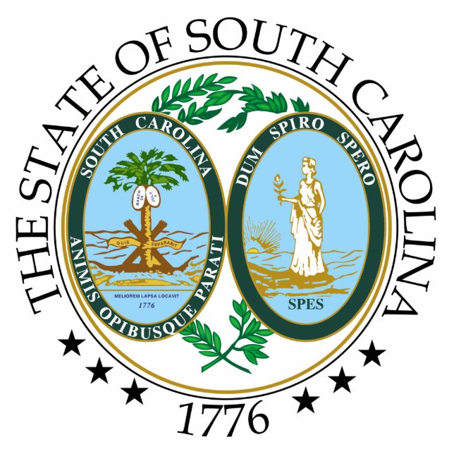South Carolina sign Cutout (Front)