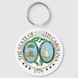 South Carolina sign Keychain