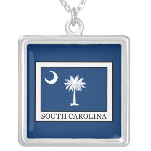 South Carolina Silver Plated Necklace